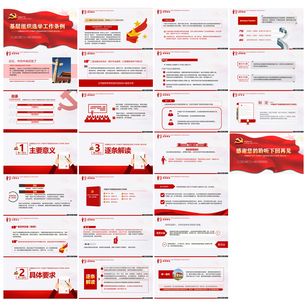 其层组织选举条例插图