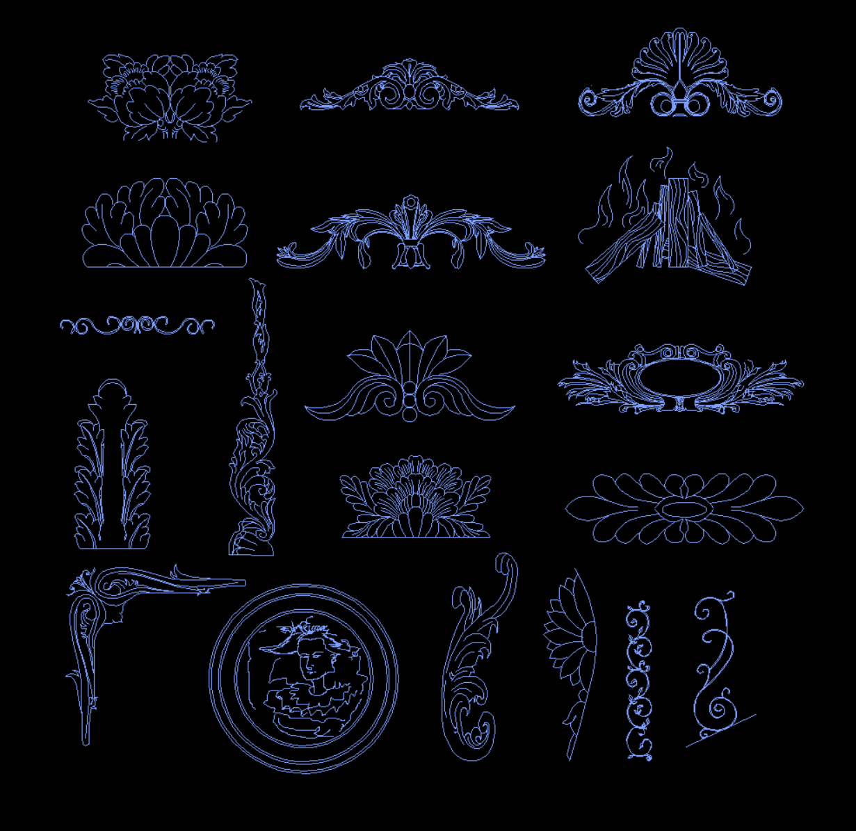 欧式装饰物插图